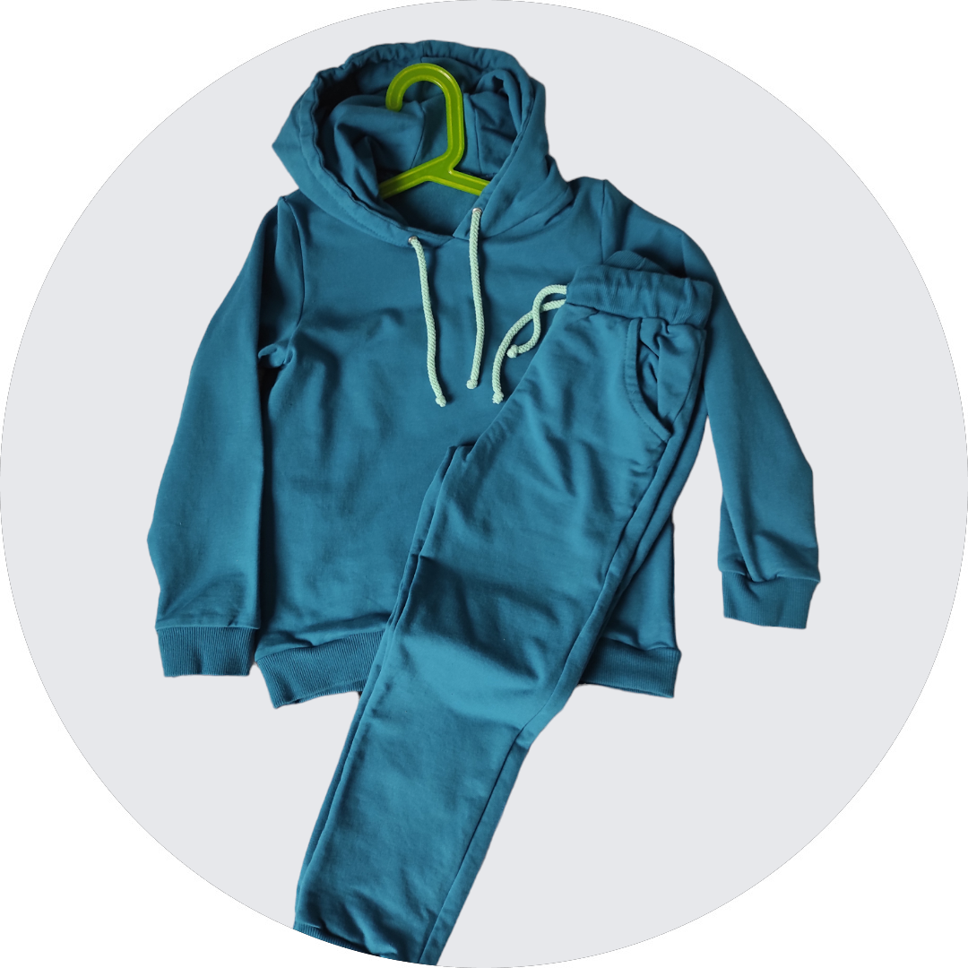 Dres dziecięcy niebieski