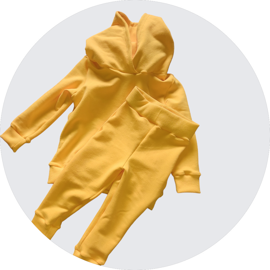 Dres dzieciecy żółty